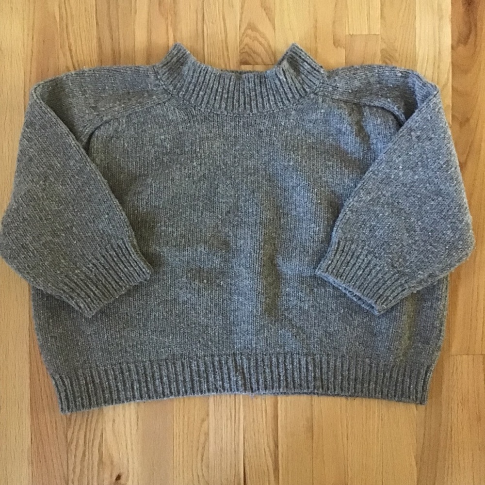 🚖moving to IG only OCT 26th🚖 Babaa No 51 Eco Wool Sweater Jumper - Dark Mist